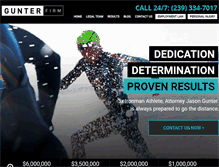 Tablet Screenshot of gunterfirm.com